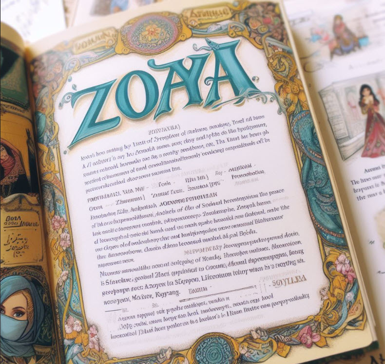 Arti Nama Zoya Azzahra Arti Nama Zoya Azzahra