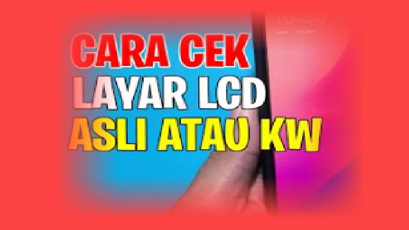 Perbedaan LCD Ori dan KW Realme Perbedaan LCD Ori dan KW Realme